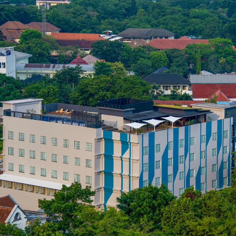 Budova, kde se hotel nachází