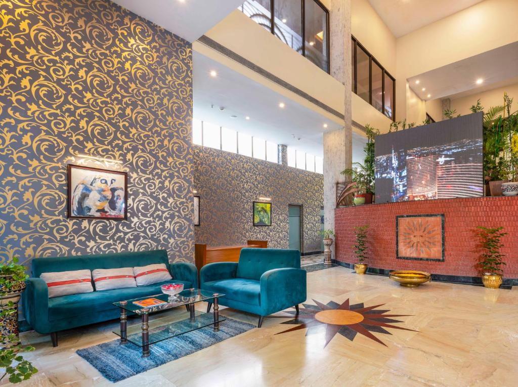 Posezení v ubytování Indismart Hotel