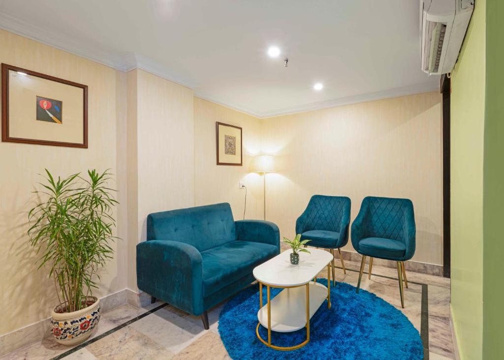 Posezení v ubytování Indismart Hotel