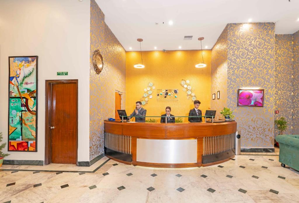 Vstupní hala nebo recepce v ubytování Indismart Hotel