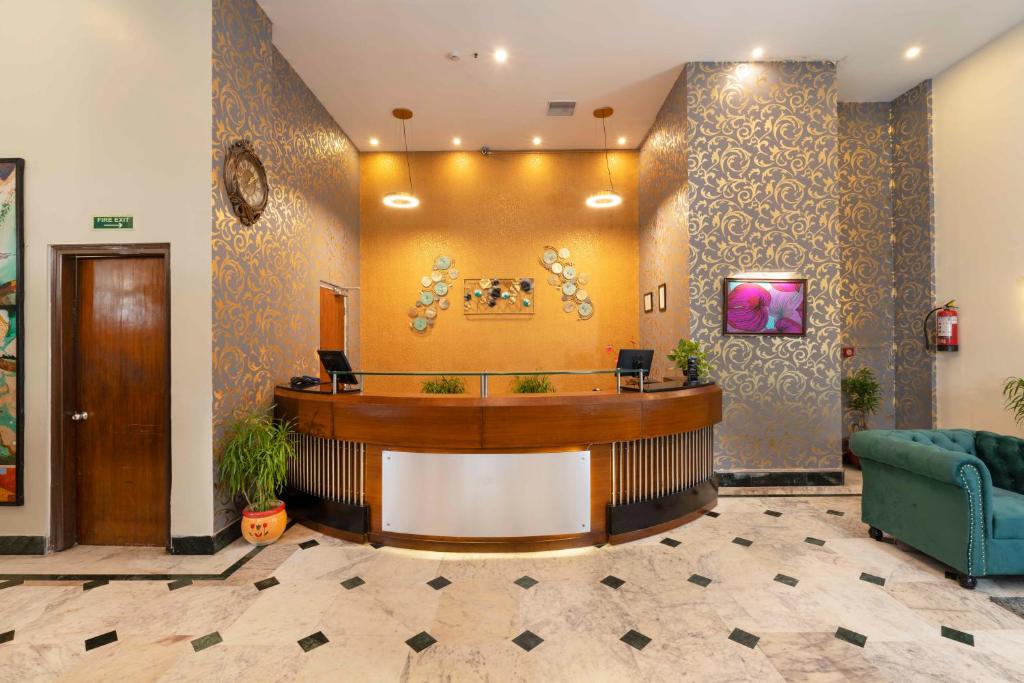 Vstupní hala nebo recepce v ubytování Indismart Hotel