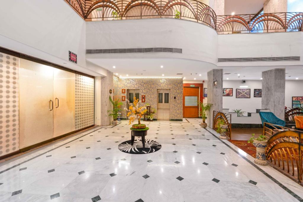 Posezení v ubytování Indismart Hotel