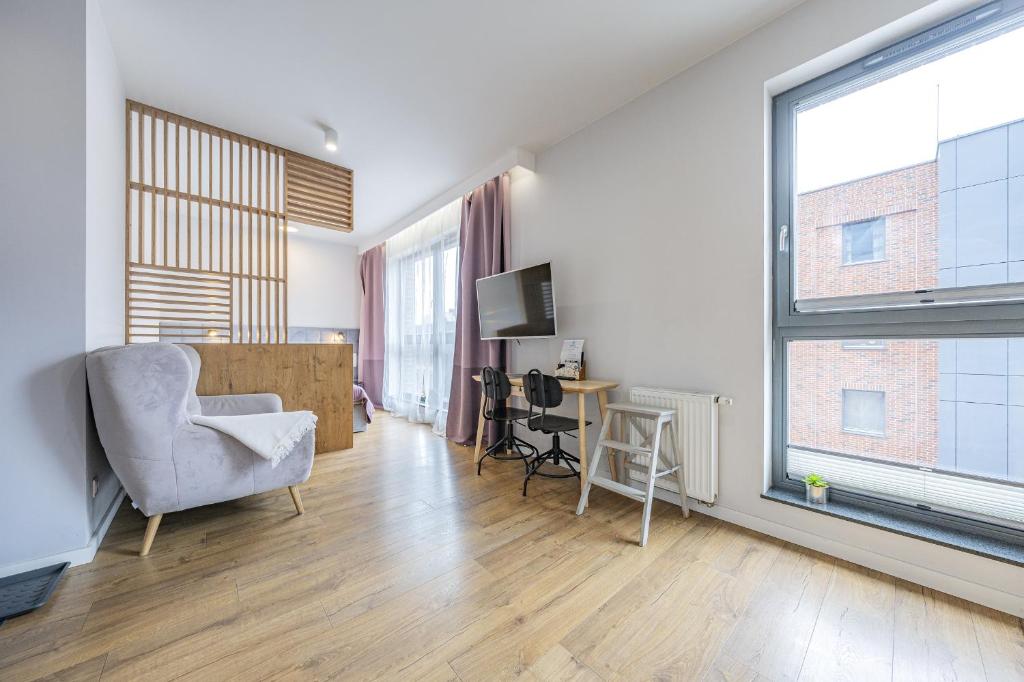 Posedenie v ubytovaní Unique Apartments - Browar Gdański