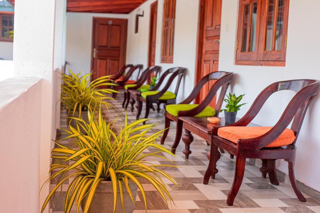 Ruang duduk di Sundowners Guesthouse