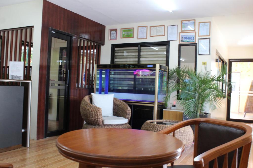 TV a/nebo společenská místnost v ubytování MaClare Resort