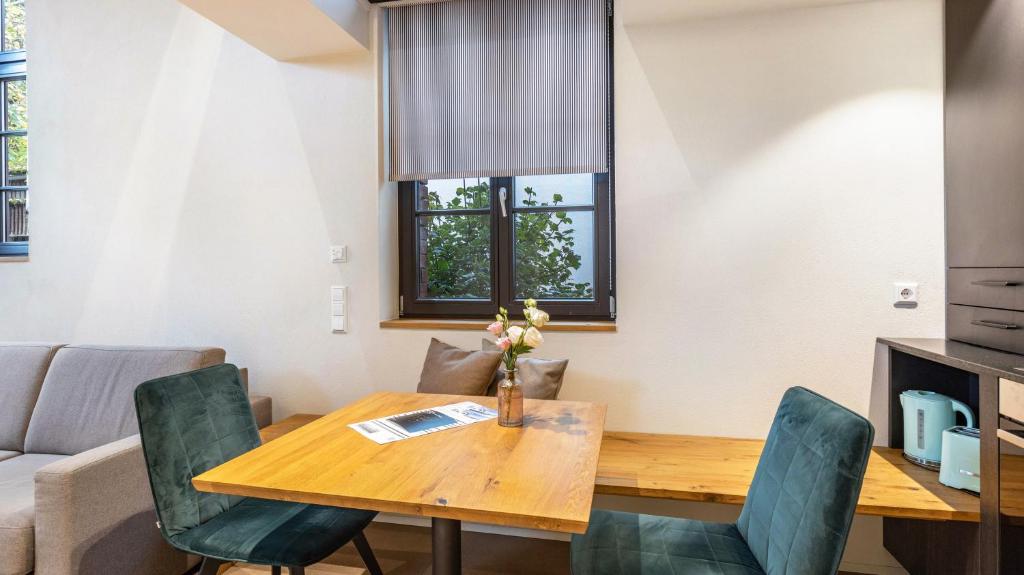 Posezení v ubytování Die Ferienwohnung