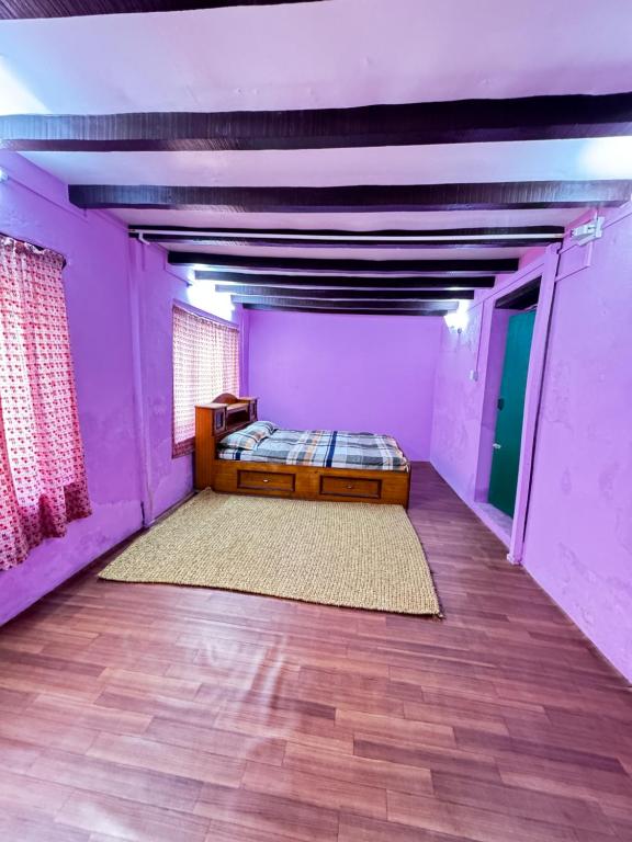 Postel nebo postele na pokoji v ubytování Maa Buu Chhen