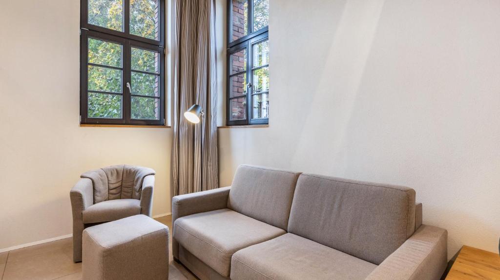 Posezení v ubytování Die Ferienwohnung