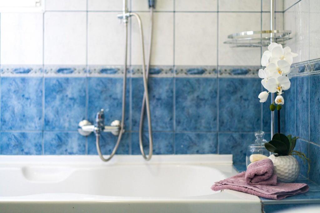 Koupelna v ubytování Apartment Jurica