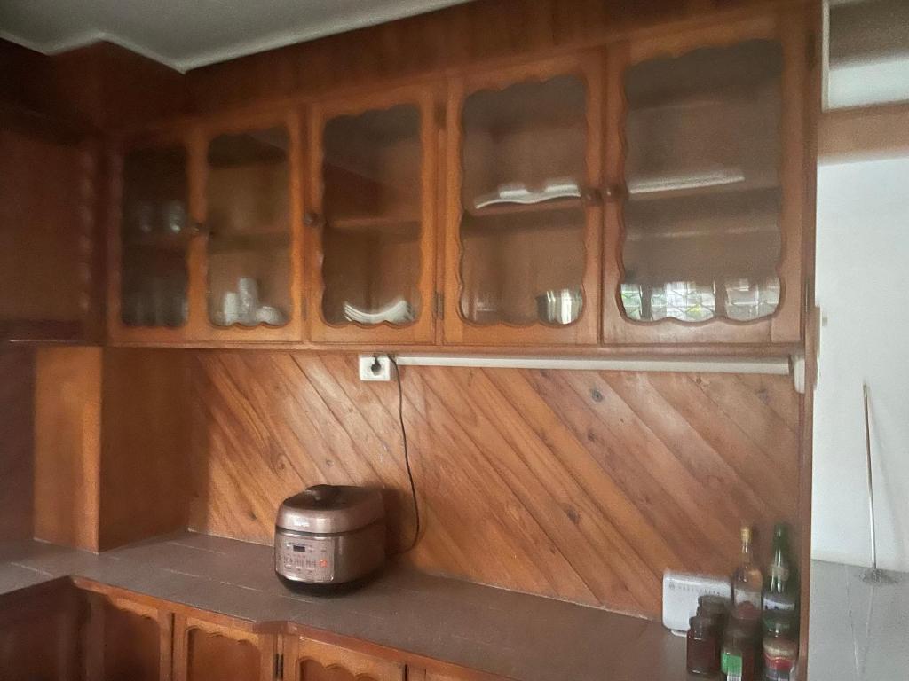 Kuchyň nebo kuchyňský kout v ubytování ND Good room