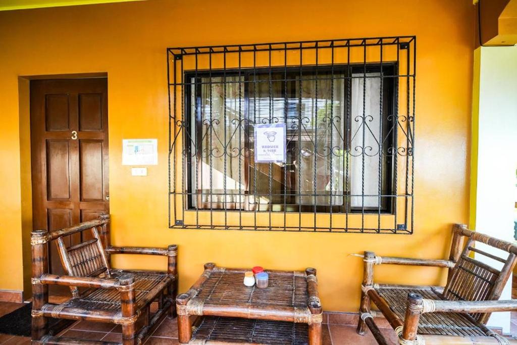 Posezení v ubytování Gracias Inn Boracay