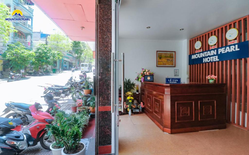 Vstupní hala nebo recepce v ubytování mountainperl hotel 2