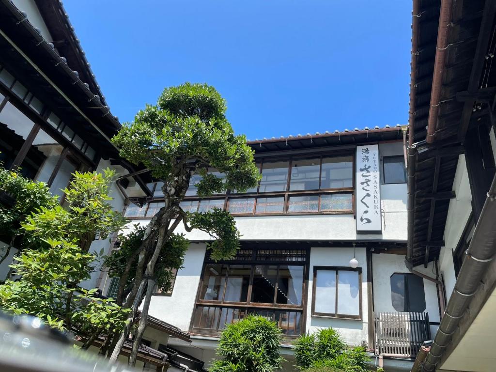 Budova, kde se ryokan nachází
