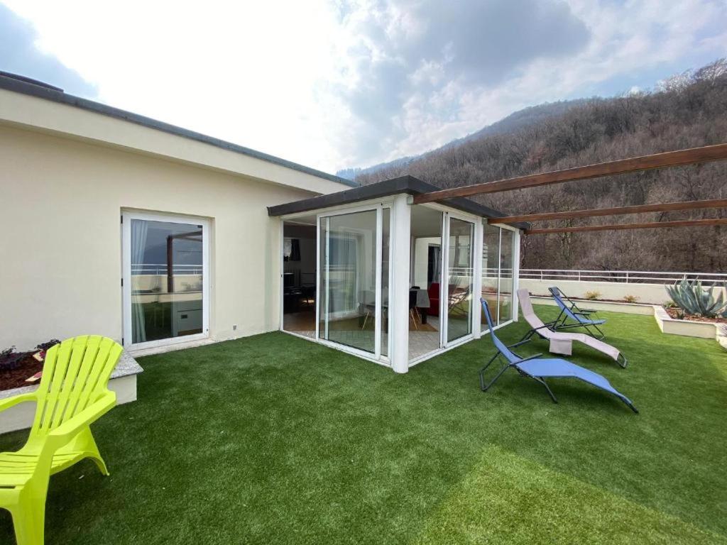 Nespecifikovaný výhled na hory nebo výhled na hory při pohledu z apartmánu