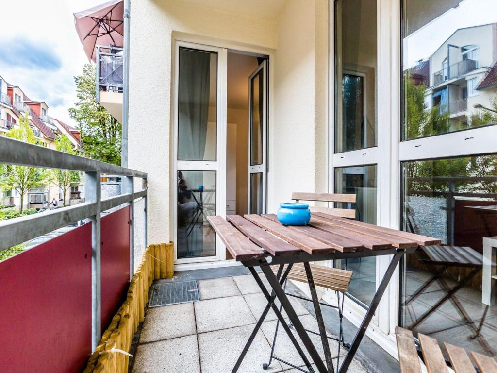 Balcó o terrassa a City Apartment Köln