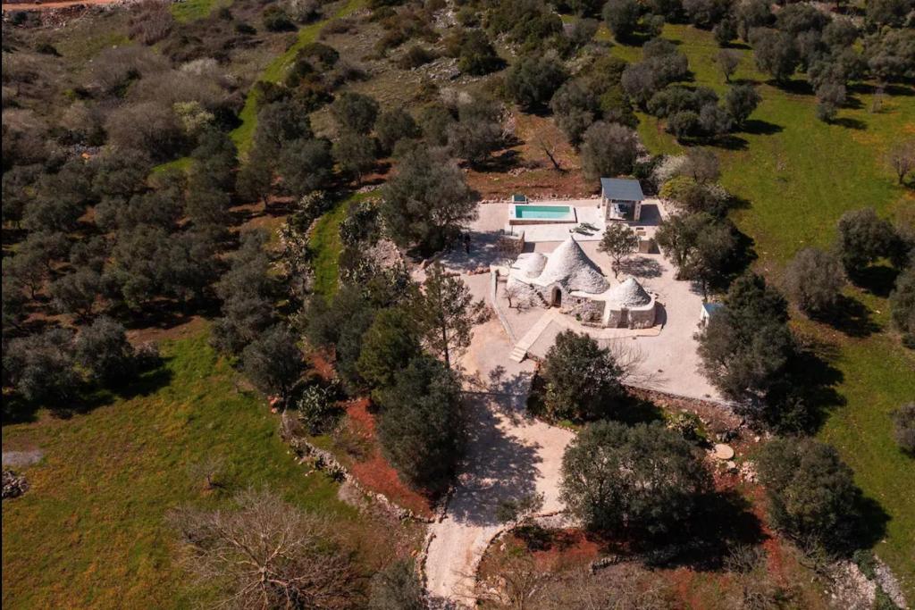 La alberca dentro o cerca de Siede la Terra - Trullo con piscina
