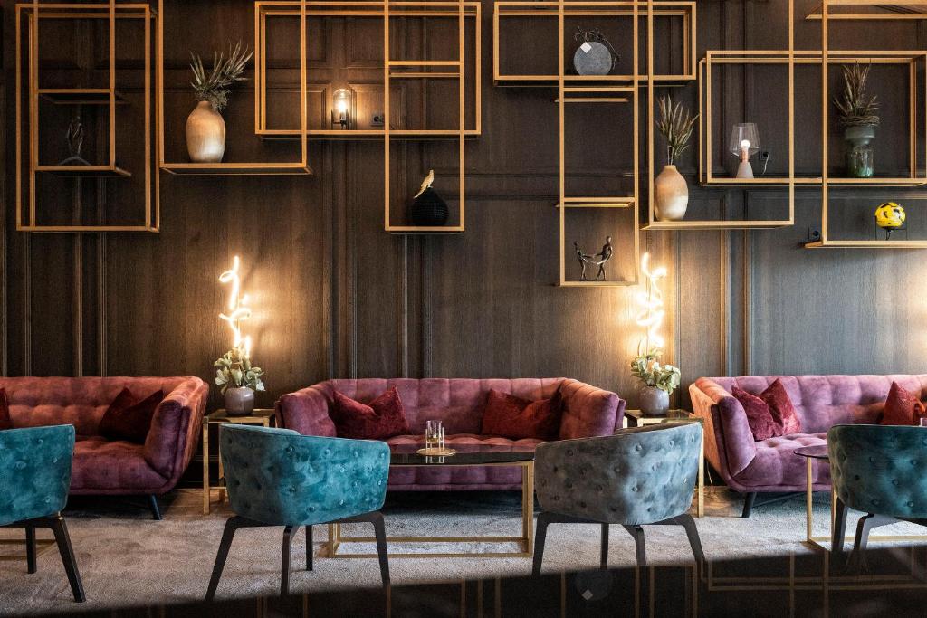 Posezení v ubytování Wellnesshotel Wittelsbach