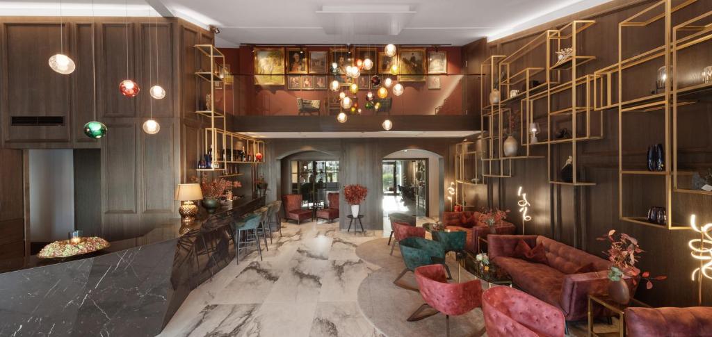 Posezení v ubytování Wellnesshotel Wittelsbach