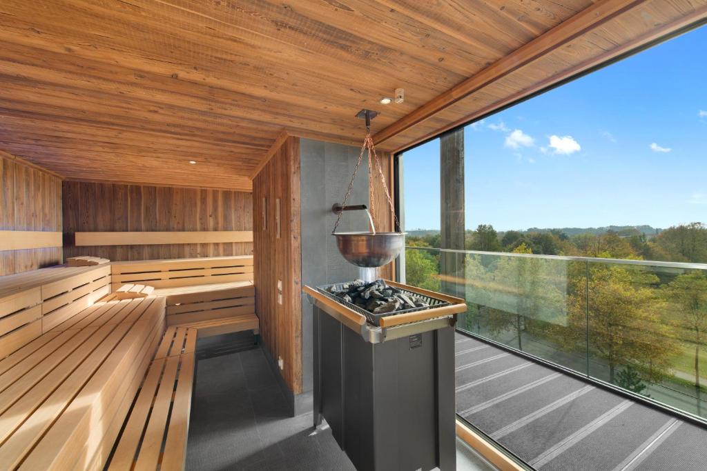 Balkón nebo terasa v ubytování Wellnesshotel Wittelsbach