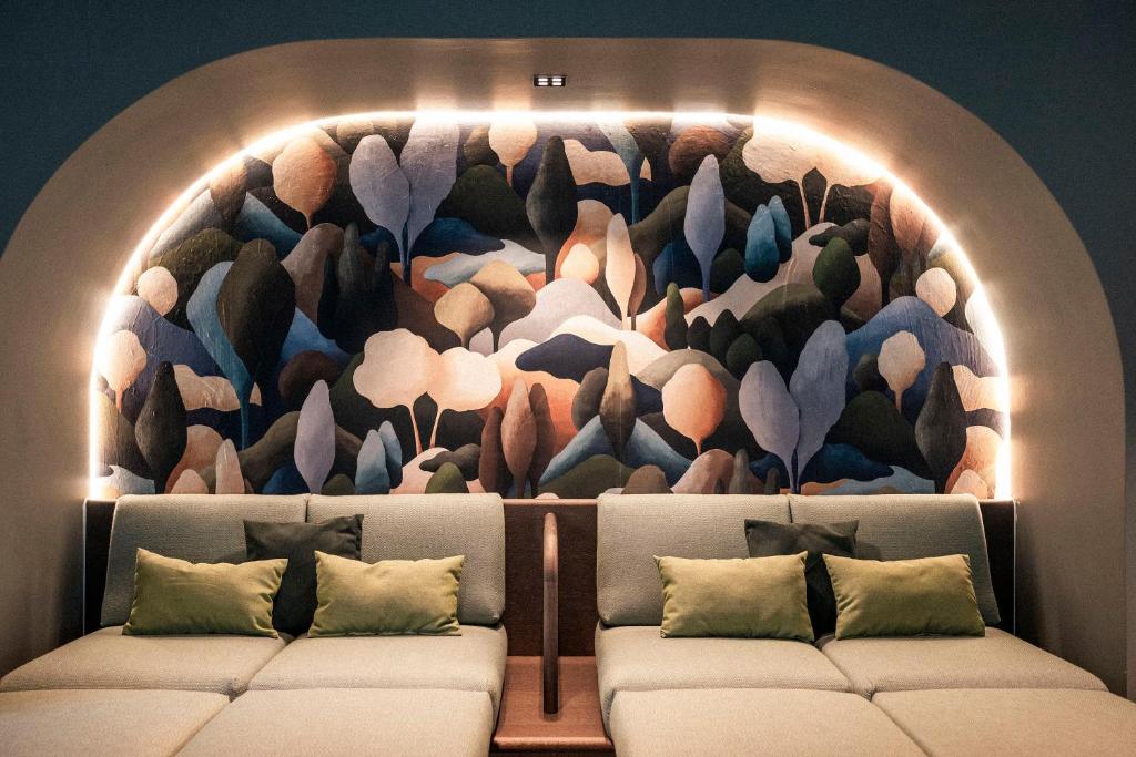 Posezení v ubytování Wellnesshotel Wittelsbach