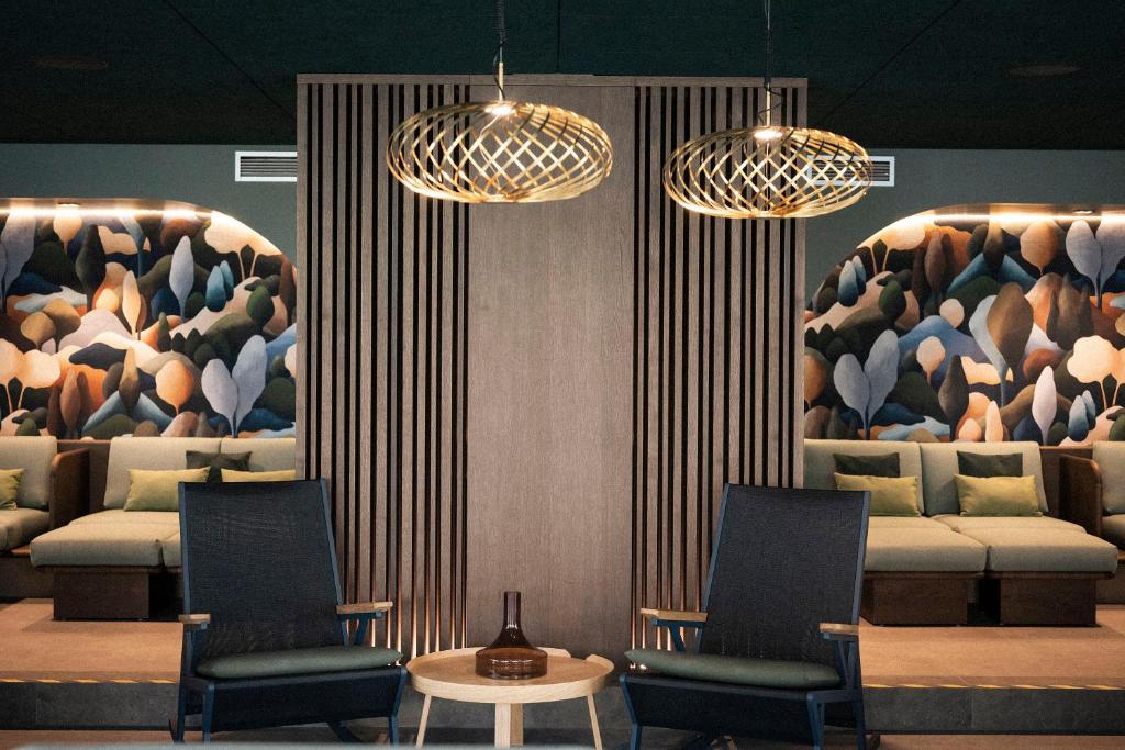 Posezení v ubytování Wellnesshotel Wittelsbach