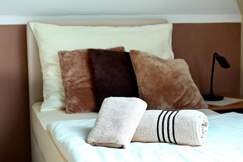 Postel nebo postele na pokoji v ubytování Hotel Classic
