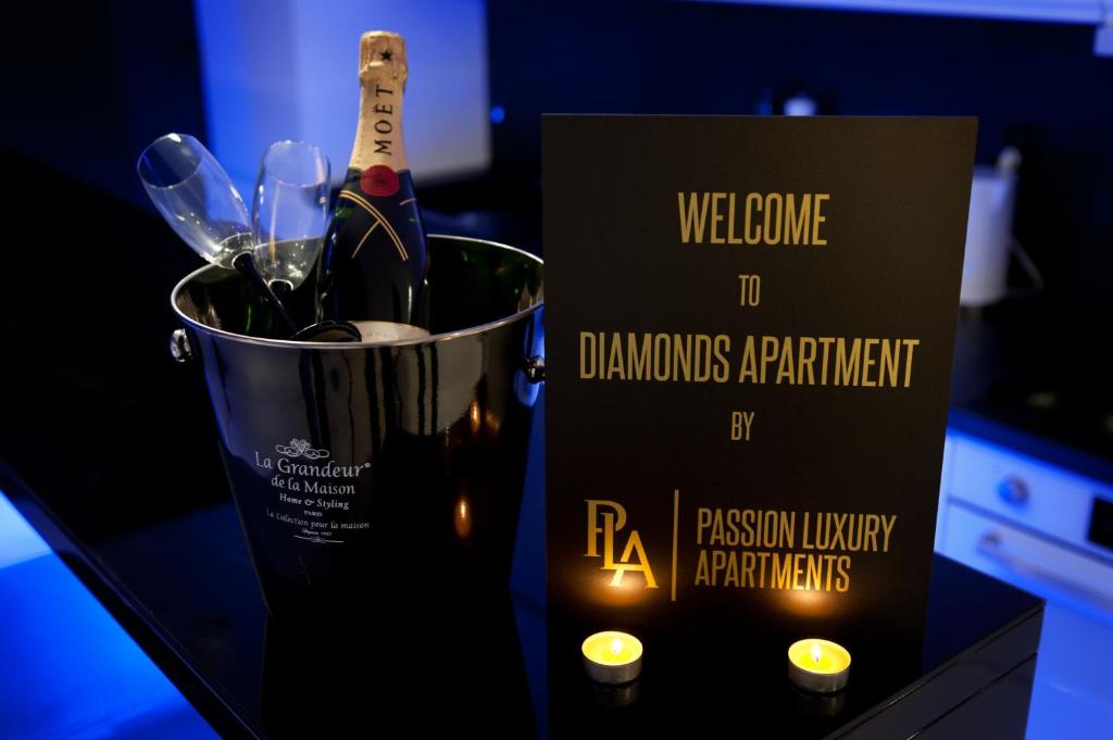 Certifikát, ocenenie alebo iný dokument vystavený v ubytovaní Diamonds Apartment