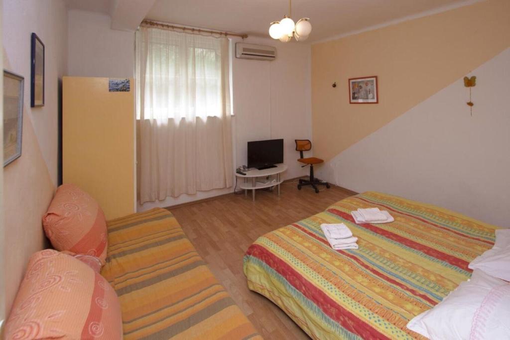 Posteľ alebo postele v izbe v ubytovaní Apartment Brane