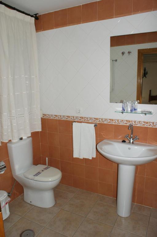 Koupelna v ubytování Hotel Juan Francisco