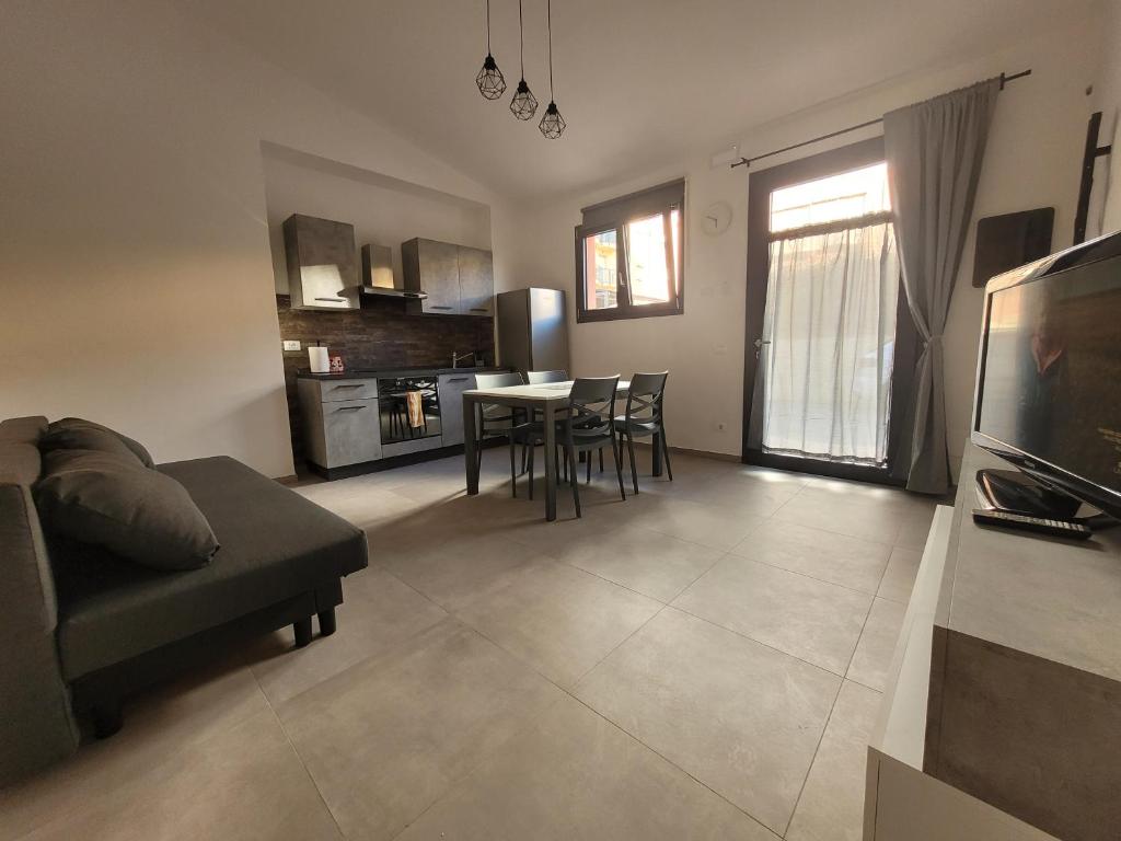 Kuchyň nebo kuchyňský kout v ubytování Appartamenti La Torre di Cascina