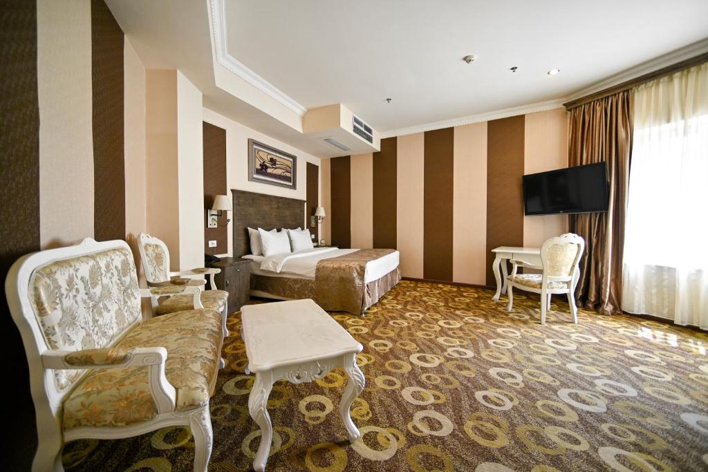 Posezení v ubytování Imperial Palace Hotel Yerevan