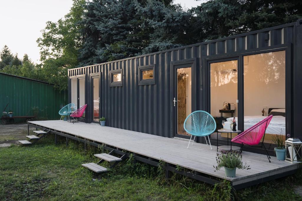 Zahrada ubytování CONTAINER