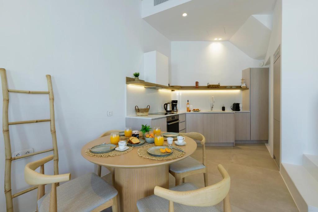 Cucina o angolo cottura di Vivant Naousa Residence 1