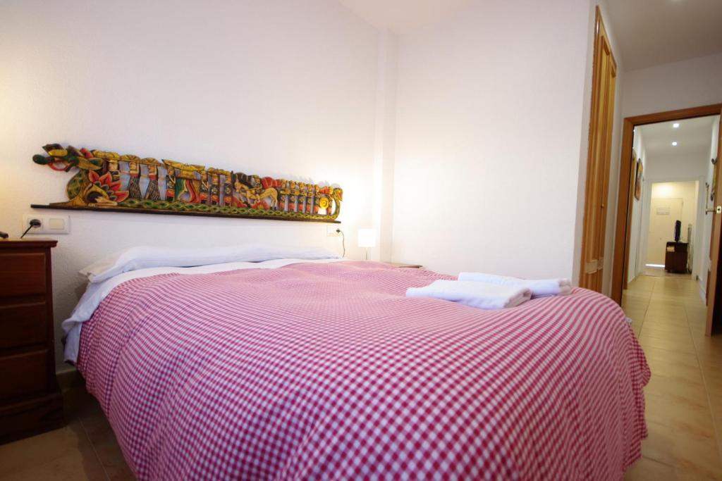 Postel nebo postele na pokoji v ubytování Livingtarifa- Apartamento Tucán