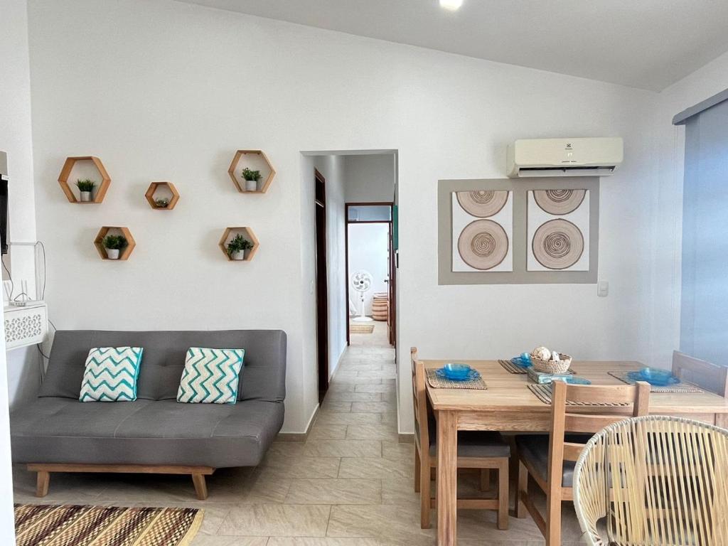 Posezení v ubytování Coveñas Apartamento vacacional caribe campestre 9-502