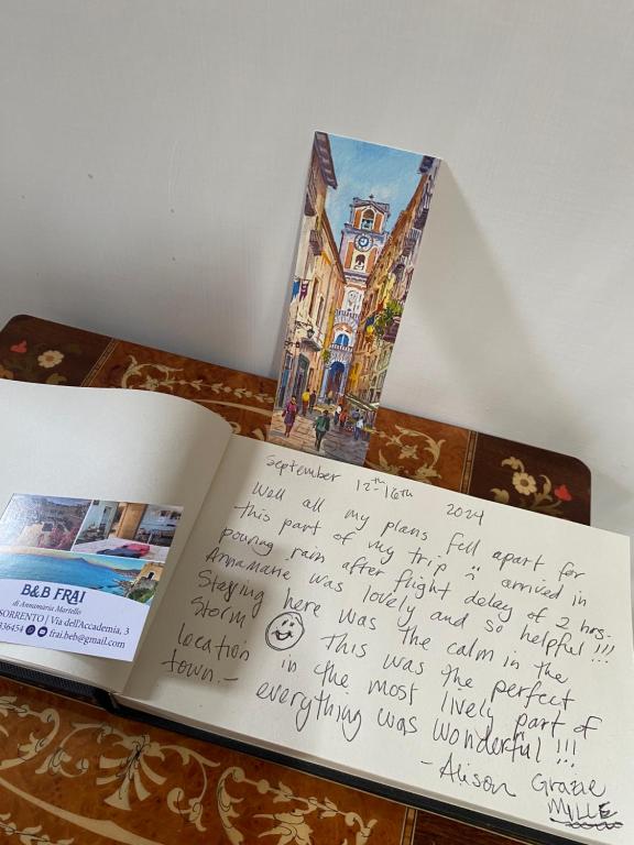 Fotografie z fotogalerie ubytování B&B FRAI v Sorrentu