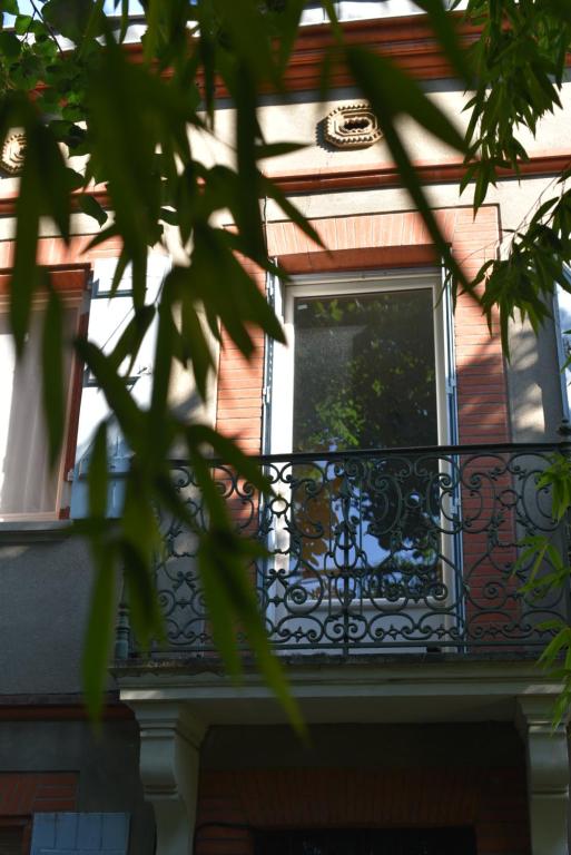 Balkón nebo terasa v ubytování Chambre Berce