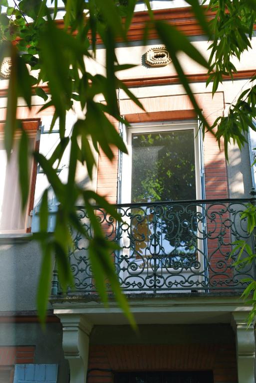 Balkón nebo terasa v ubytování Chambre Berce