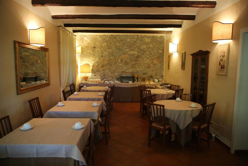 Restaurace v ubytování Ghiaccio Bosco