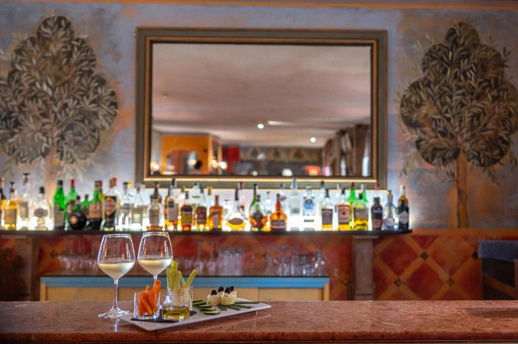 Nápoje v ubytování Hotel Bramante
