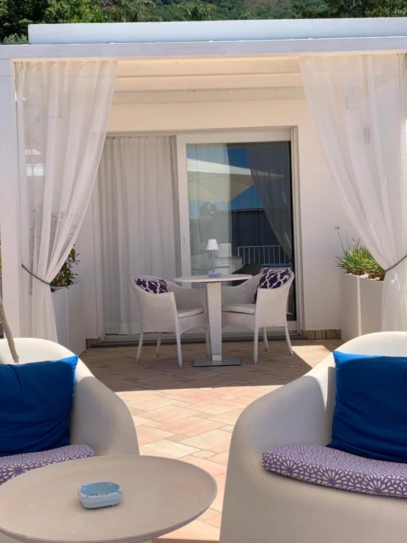 Posezení v ubytování Bettola del Re home boutique b&b