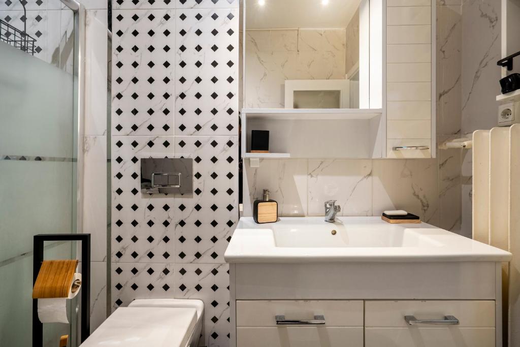 Koupelna v ubytování sevim suites Nişantaşı Center