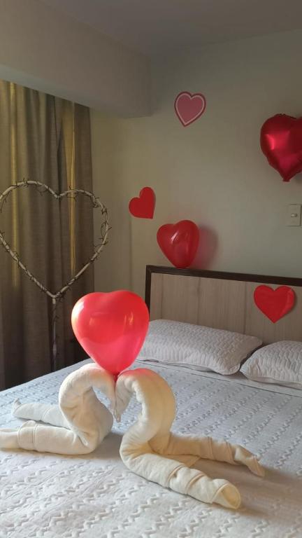 Postel nebo postele na pokoji v ubytování HOTEL DACIN