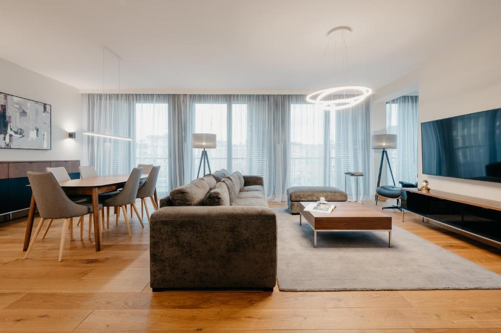 Zdjęcie z galerii obiektu Penthouse Collection by Exclusive Aparthotel MARINA we Wrocławiu
