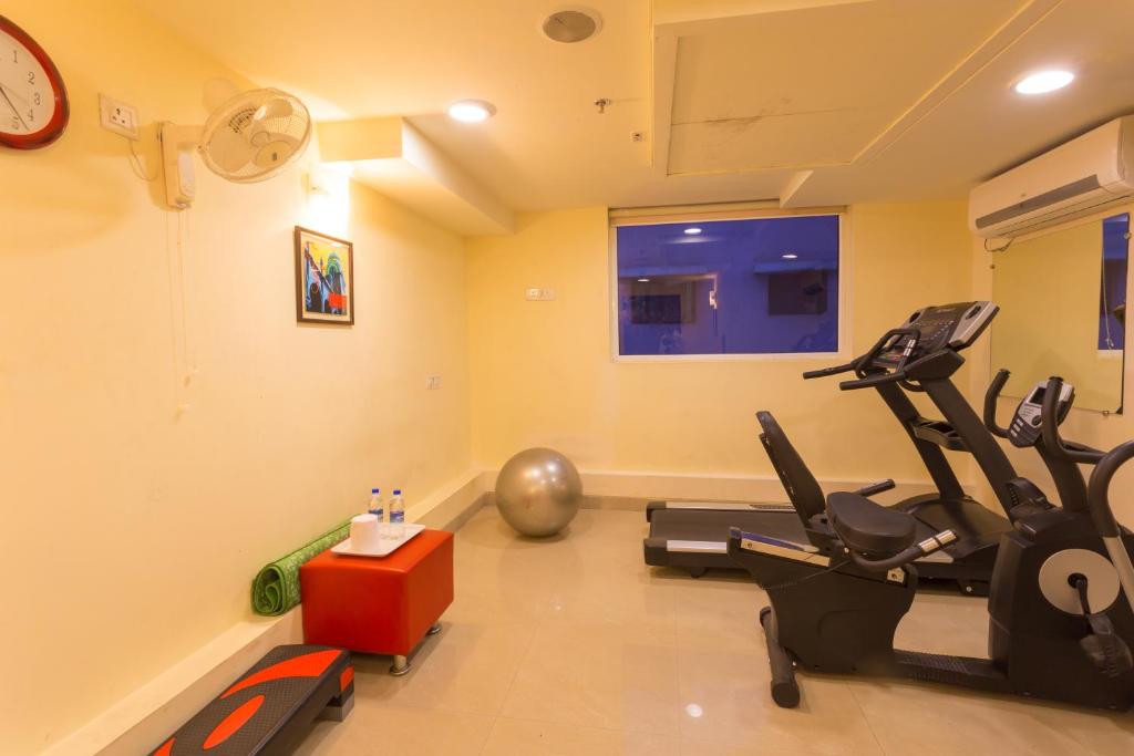 Fitness centrum a/nebo fitness zařízení v ubytování Ginger Chennai - Vadapalani