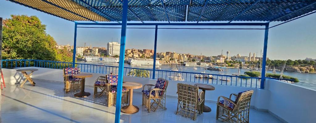Balkón nebo terasa v ubytování La Terrace