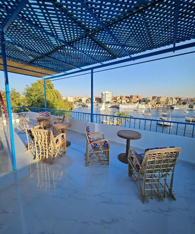 Balkón nebo terasa v ubytování La Terrace