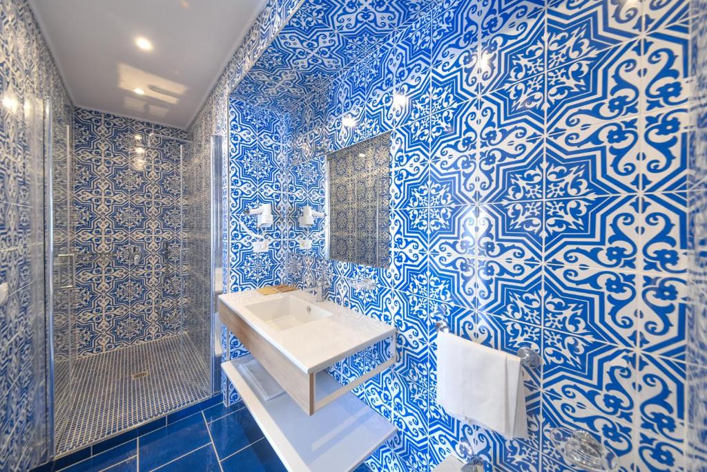 Kúpeľňa v ubytovaní Hotel Terme Principe