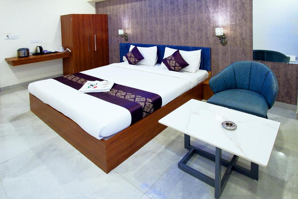 Postel nebo postele na pokoji v ubytování Hotel The Marion