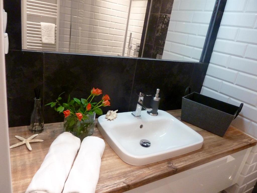 Łazienka w obiekcie Gdansk Tartaczna Premium Apartment